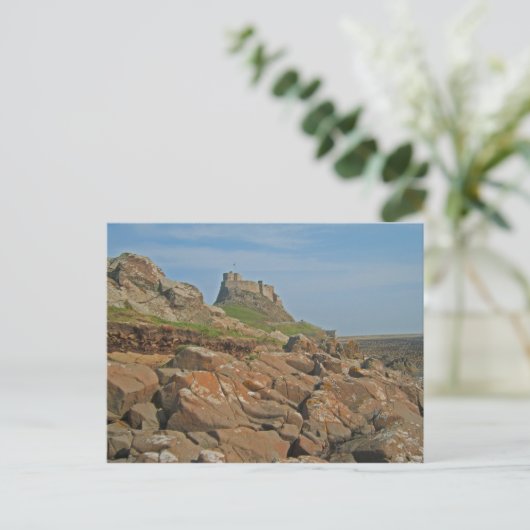 Lindisfarne Castle Briefkaart (Staand voorkant)