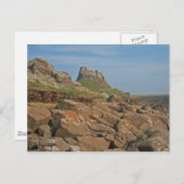 Lindisfarne Castle Briefkaart (Voorkant / Achterkant)