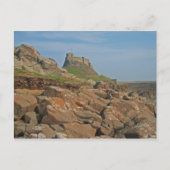 Lindisfarne Castle Briefkaart (Voorkant)