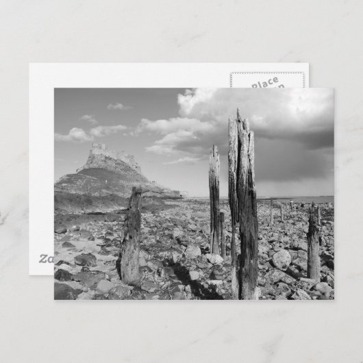 Lindisfarne Castle Briefkaart (Voorkant / Achterkant)