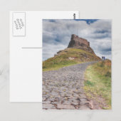 Lindisfarne Castle Briefkaart (Voorkant / Achterkant)