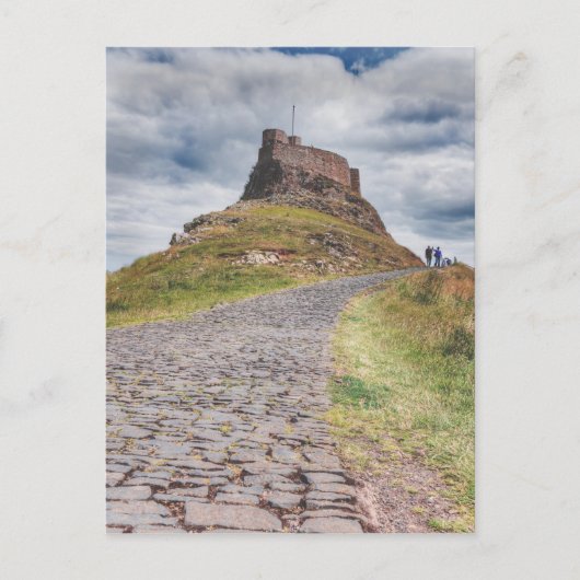 Lindisfarne Castle Briefkaart (Voorkant)