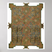 Lindisfarne Celtic Cross Poster (Voorkant)