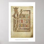 lindisfarne gospel pg. 27r poster (Voorkant)