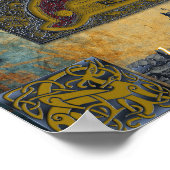 Lindisfarne Gospels Poster (Hoek)