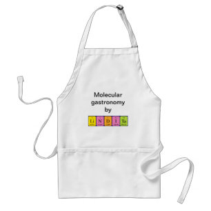 Lindita periodieke handelsnaam apron standaard schort