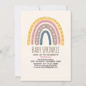 Lindo Arcoiris Boho Acuarela Multicolor Kaart (Voorkant)