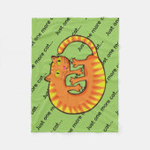 Lindo Gato Fleece Deken (Voorkant)