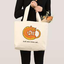 Lindo Gato, gato, gatito Grote Tote Bag