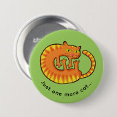 Lindo Gato, gato, gatito Ronde Button 7,6 Cm (Voorkant /achterkant)