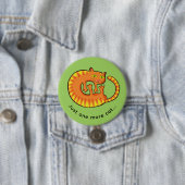 Lindo Gato, gato, gatito Ronde Button 7,6 Cm (In situ)