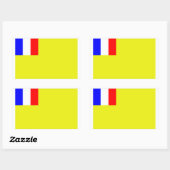 L'Indochine Française Rechthoekige Sticker (Vel)