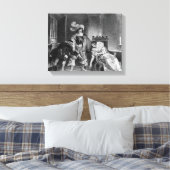 Lindor's brief canvas afdruk (Insitu (Slaapkamer))
