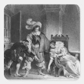 Lindor's brief vierkante sticker (Voorkant)