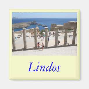 Lindos Acropolis Magneet