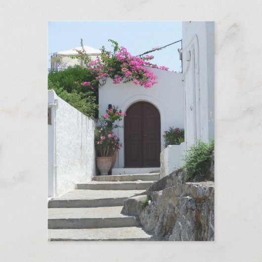 Lindos Captain's House Briefkaart (Voorkant)