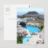 Lindos Gardens Briefkaart (Voorkant / Achterkant)