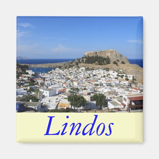 Lindos Magneet (Voorkant)
