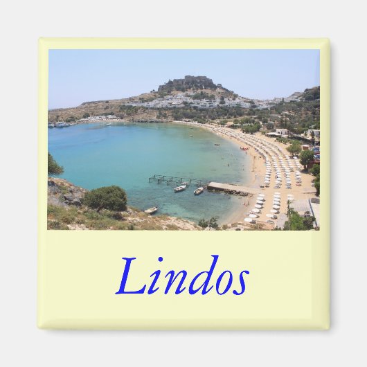 Lindos Magneet (Voorkant)