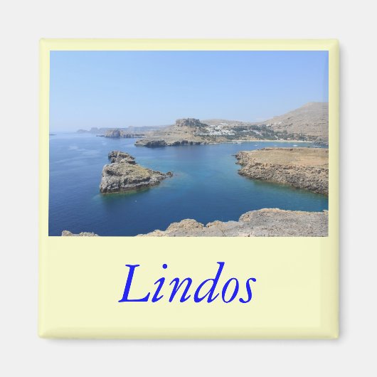 Lindos Magneet (Voorkant)