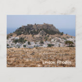 Lindos, Rhodes Briefkaart (Voorkant)
