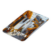 Lindos, Rhodos:  Griekse architectuur Magneet (Linkerzijde)