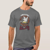 Lindsay Clan Badge Adult T-shirt (Voorkant)