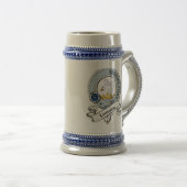 Lindsay Clan Badge Bierpul (Voorkant rechts)