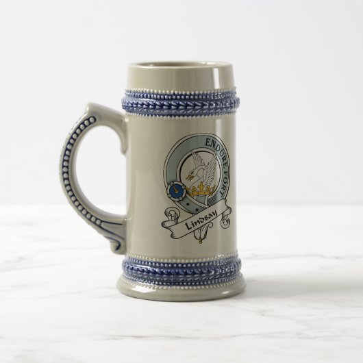 Lindsay Clan Badge Bierpul (Links)