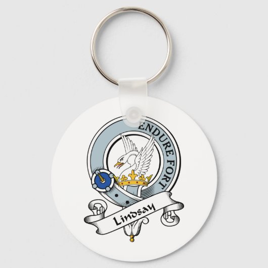 Lindsay Clan Badge Sleutelhanger (Voorkant)