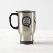 Lindsay Clan Badge & Tartan Travel Mug Reisbeker (Links)