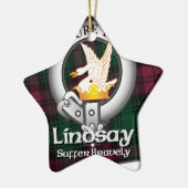 Lindsay Clan Keramisch Ornament (Links)