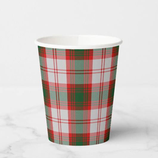 Lindsay Dress Clan Scottish Play Pattern Papieren Bekers (Links)