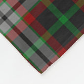 Lindsay Hunting Clan Badge Tartan Pset Fleece Deken (Hoek)