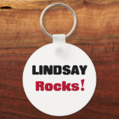 Lindsay Rocks Sleutelhanger (Voorkant)