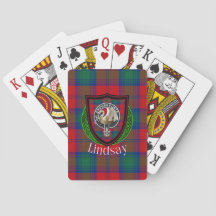 Lindsay Schotse Clan Tartan & Crest