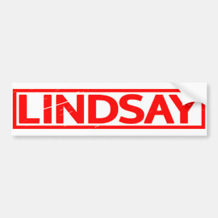 Lindsay Stamp Bumpersticker