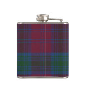 Lindsay Tartan & Badge Heupfles (Achterkant)