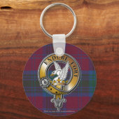 Lindsay Tartan & Badge Sleutelhanger (Voorkant)