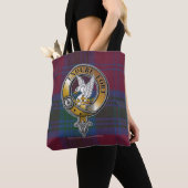 Lindsay Tartan & Badge Tote Bag (Dichtbij)