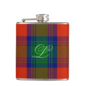 Lindsay Tartan Flask Heupfles (Voorkant)