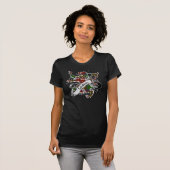 Lindsay Tartan Lion T-shirt (Voorkant volledig)