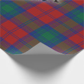 Lindsay Tartan met achternaam Cadeaupapier (Hoek)