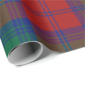 Lindsay Tartan met achternaam Cadeaupapier (Rol Hoek)