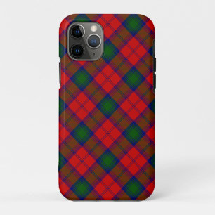 Lindsay tartan red green plaid Case-Mate iPhone case