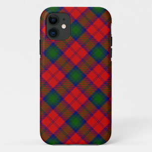 Lindsay tartan red green plaid Case-Mate iPhone case