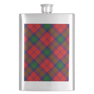 Lindsay tartan red green plaid flacon