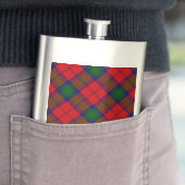 Lindsay tartan red green plaid flacon (Voorbeeld)