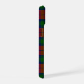 Lindsay tartan red green plaid iPhone 15 case (Rechterkant)