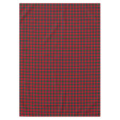 Lindsay tartan red green plaid tafelkleed (Voorkant)